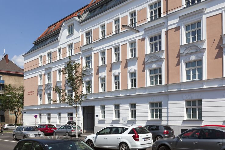 Historische Fassade des Lobmeyrhofs (Bild: FSW ) Historische Fassade des Lobmeyrhofs (Bild: FSW )